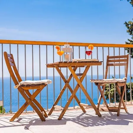 Chalet Vista Mare A Con Parcheggio Paolone House Taormina