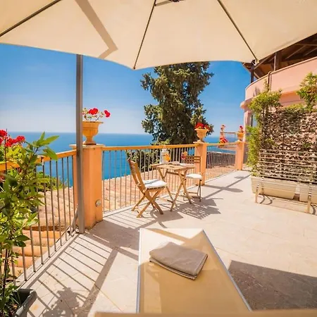 Chalet Vista Mare A Con Parcheggio Paolone House Taormina