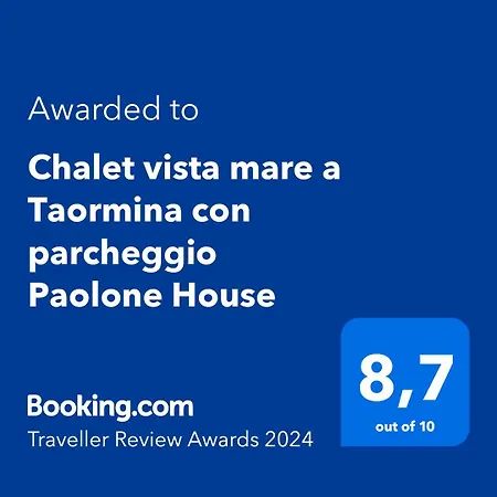 Vista Mare A Con Parcheggio Paolone House Шале
